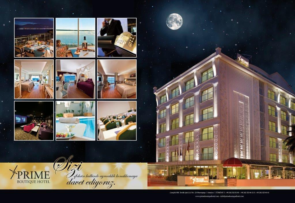 Prime Boutique Hotel Antalya Kültér fotó